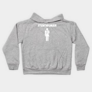 Stuntwoman Fractured Broken Hand Get Well Gift Kids Hoodie